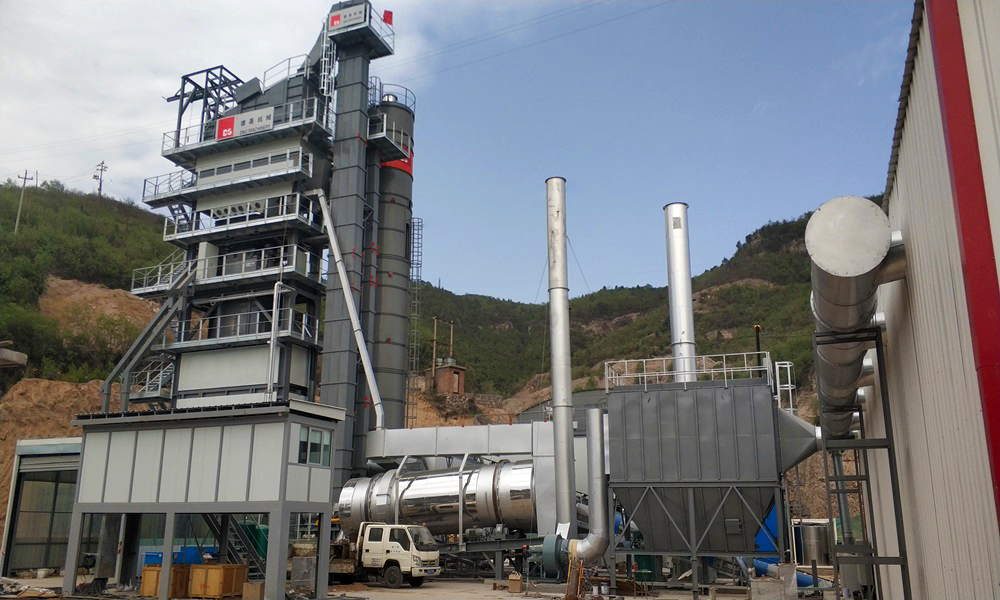 D&G Machinery Asphalt Mixing Plant Retrofitfitting Series-การอัพเกรดการรีไซเคิลร้อน